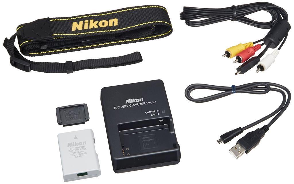 Digitální zrcadlovka Nikon D5300 D5300BK [Repasovaná] Fotoaparát, Černý, 24MP, 3,2palcový LCD,