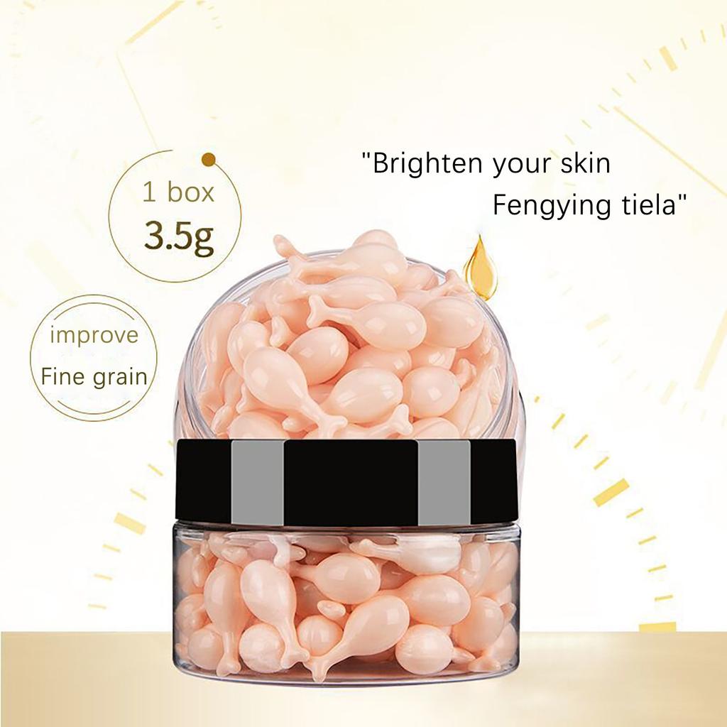 Ollagen Gesichtskapseln Fullerene Plazenta Whitening Feuchtigkeitsspendend 10ml