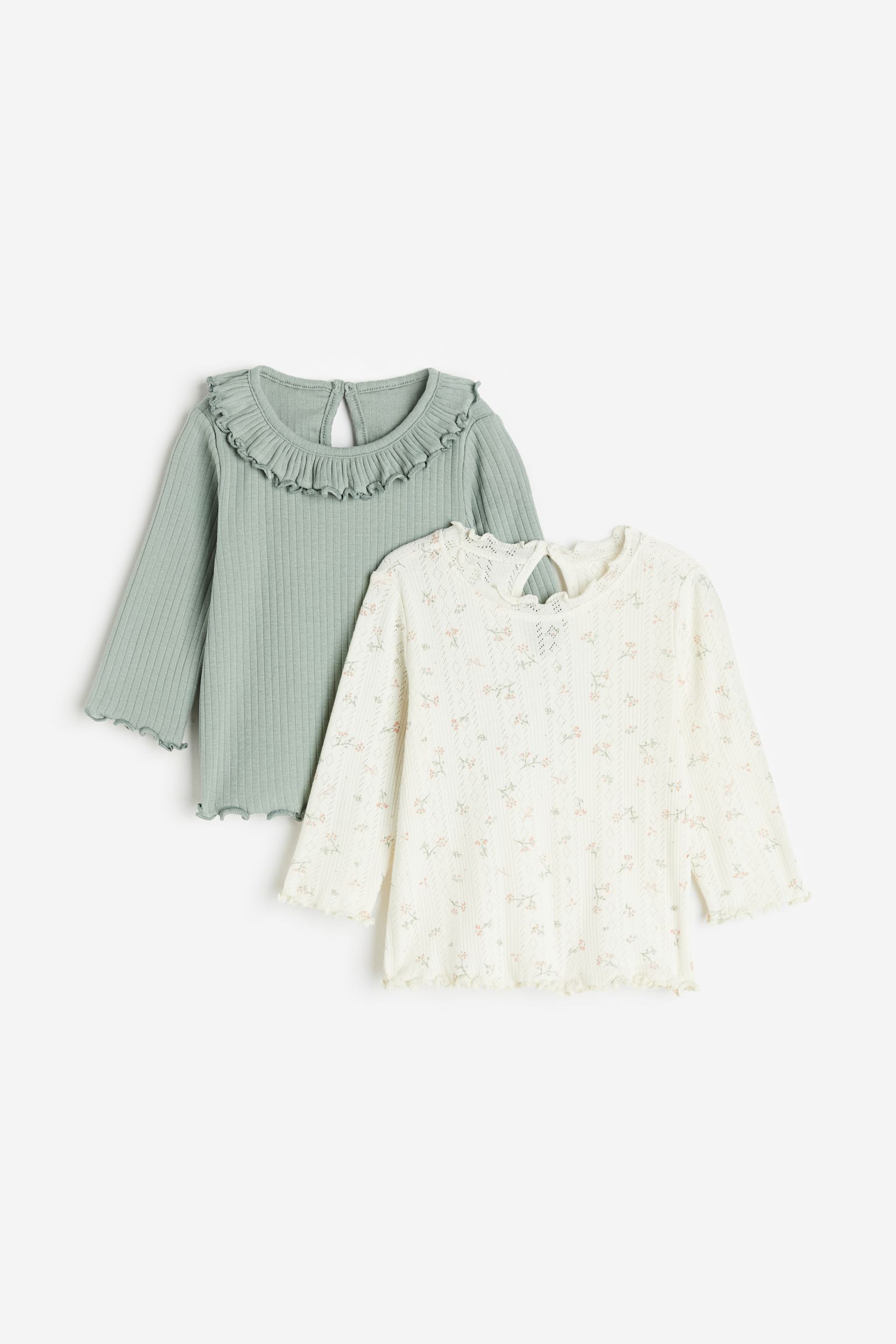 

2-pack ribbed tops
