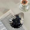 Shell Shaped Stainless Steel Plate Dish Metal Cheese Dessert Tray Tea Snack Fruit Dish Jewelry Storage Soap Box Table Decoration