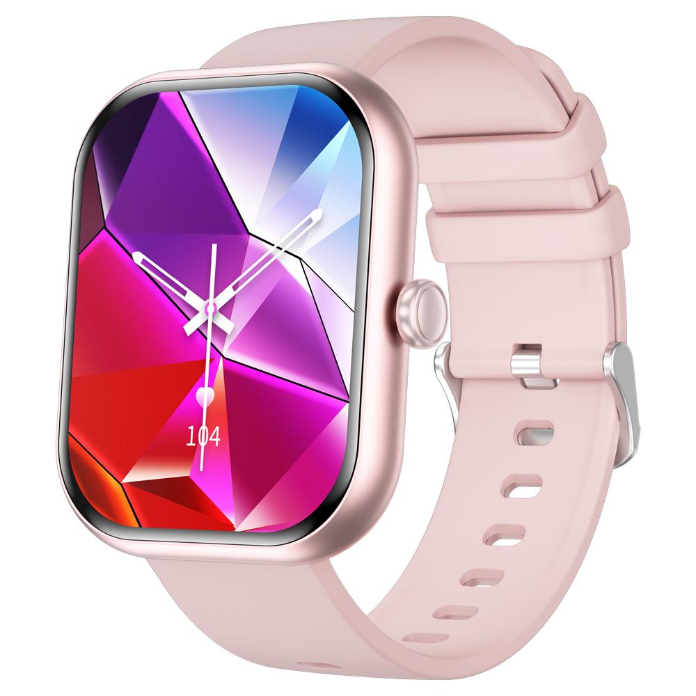 New Smart Sports Watch Blue Tooth Calling  Health Waterproof Weather Bracelet Information Push Lady Voice Assistant Smartwatch