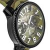 Tendence Gulliver Round CAMO Watch, Limited Edition, 51mm, Men's, Khaki, Camouflage Dial, Stainless Steel/Nylon, Mineral Glass, Quartz Movement, TY046