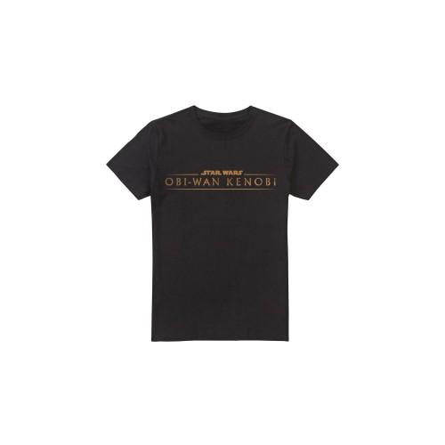 Star Wars Mens Obi Wan Kenobi Logo T-Shirt