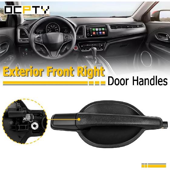 OCPTY Door Handle Exterior Front Passenger Right Side Replacement fit 2004-2011 for Mitsubishi Endeavor Outside Door Handle