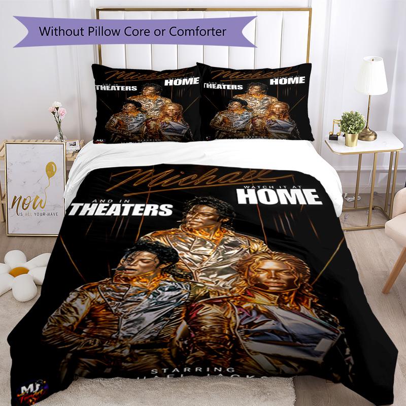 Michael Jackson Bedding Set Breathable Duvet Cover With Pillowcases Home Decoration Birthday Gift