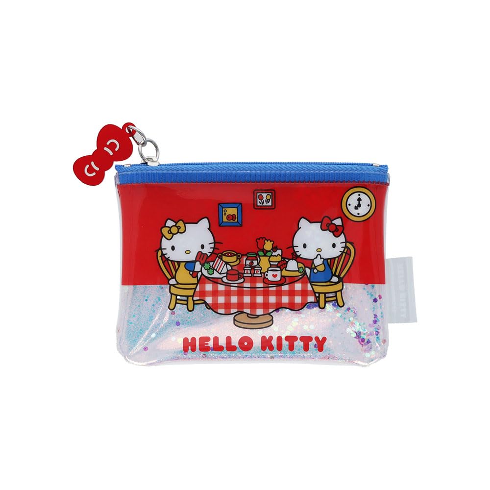 Papetărie Personaje Sanrio Mini Pliculeț cu Paiete Hello S2336944 Sun-Star, Kitty, Roșu,