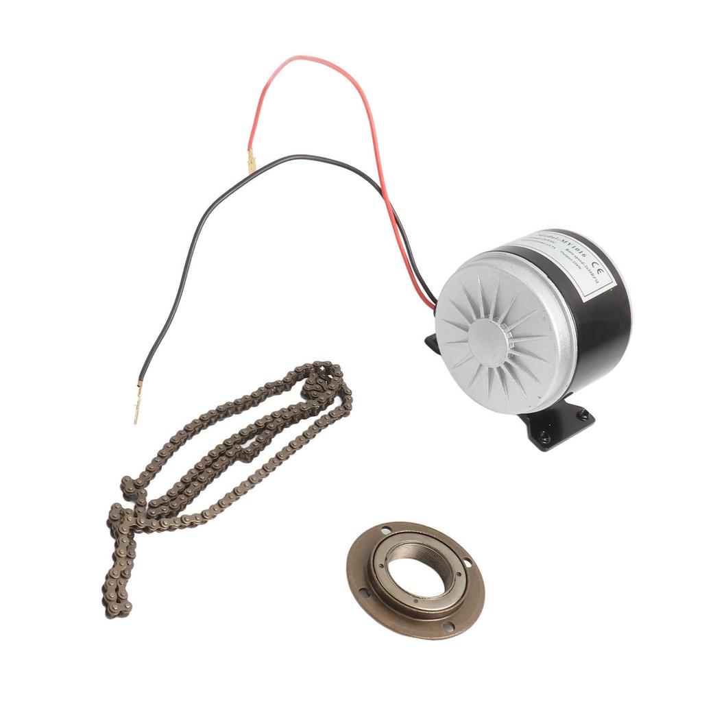 Electric Bike Motor Set  Fully Equipped 24V 250W Aluminum Alloy Electric Bike Brushed Motor High Speed for Conversion