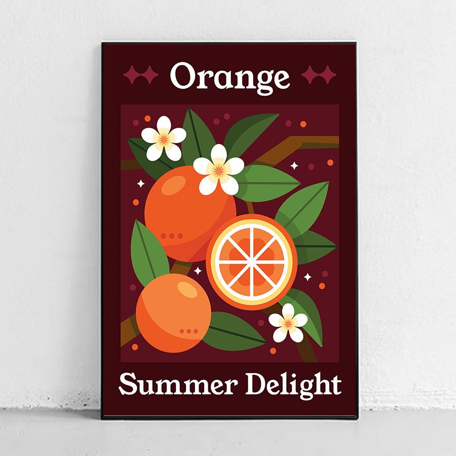 Fruit Market Strawberry Lemon Orange Banana Cherry Wall Art Nordic Posters Pictures For Living Room Decor Canvas Prints Painting