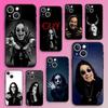 Cantante Rock O-Ozzy OsbourneUna Custodia Per Telefono Per iPhone 16,15,14,13,12,11,Plus,Pro Max,XS,X,E,SE,Mini Copertura Nera Morbida in Silicone