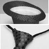 [IPENNYE] Set Pălărie cu Paiete Sclipitoare, Cravată, Mănuși pentru Copii, Accesorii Magician, Costum Gazdă, Costum Scenă, Sideshow, Costum Cosplay, Costum Petrecere