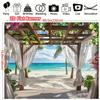 1Pcs Hawaiian Beach Tropical Decoration Background Bedroom Backdrop Decorations For Photo Studio Photo Booth Christmas Party