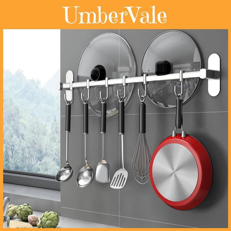 Stainless Steel Bathroom Wall Hook With Hooks For Shower Room Storage