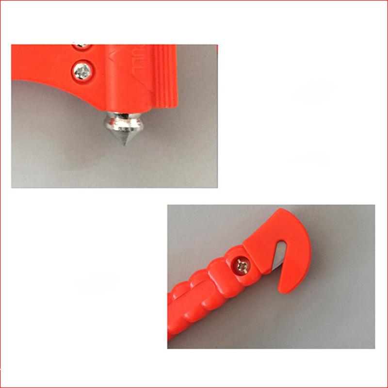 2 In 1 Car Safety Hammer Life Saving Escape Emergency Hammer Seat Belt Cutter Window Glass Breaker Car Rescue Tool