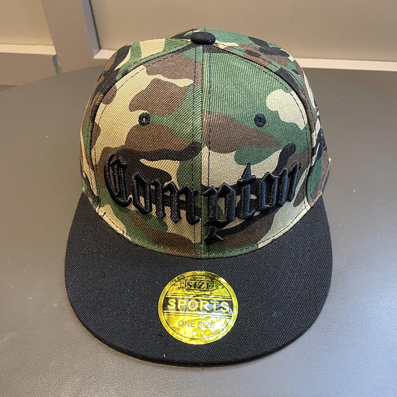 Frühling Herbst Camouflage Breitkrempige Hip Hop Kappe für Männer und Frauen