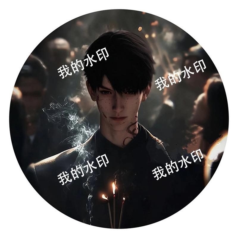 Hot Game Love and Deepspace Sylus Rafayel Zayne Xavier Caleb 58MM Anime Badge Emblem Brooch Clothing Backpack Accessories Gift