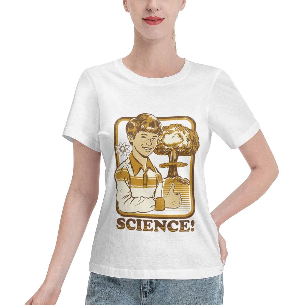 Bulk Wholesale Science Unisexs Tshirt Aesthetic Outfit Solid Color Tee