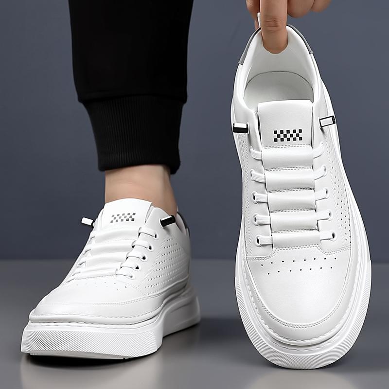 Fashion Hollow Out Skateboard Footwear Anti-Slip Rubber Sole Tenis Masculino Versatile Male Sneakers Stylish Men's Casual Walking Shoes