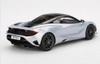 TOP SPEED Scale McLaren 750S Ice Silver Finished Product TS0546 1/18