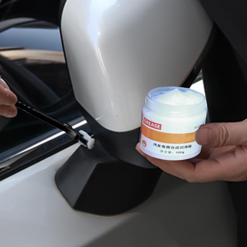 Unsoare de reducere a zgomotului auto 100g Lubrifiant pentru balamale pentru ușă de mașină Unsoare sintetică portabilă anti-gripare Accesorii pentru vehicule