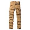Men's Casual Relaxed Fit Cargo Pants, Outdoor Hiking Pants Cotton Twill  Pants