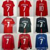Retro Man L Red Devils Jersey No. 7 Replica Commemorative Edition Football