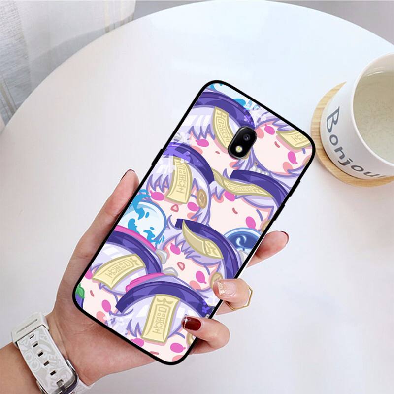 Genshin Impact Anime Cute Phone Case For Samsung Galaxy J7 PRIME J2Pro2018 J4 Plus J5 PRIME J6 J7 Duo Neo J737 J8
