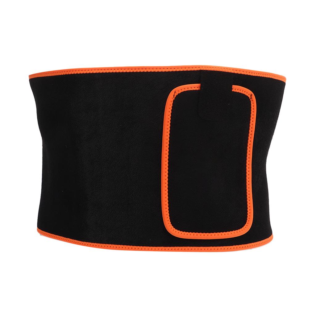 Cinto Modelador de Cintura Ajustável Suporte Lombar para Parte Inferior das Costas Cinto Modelador de Corpo com Bolso para Celular para Fitness Academia L
