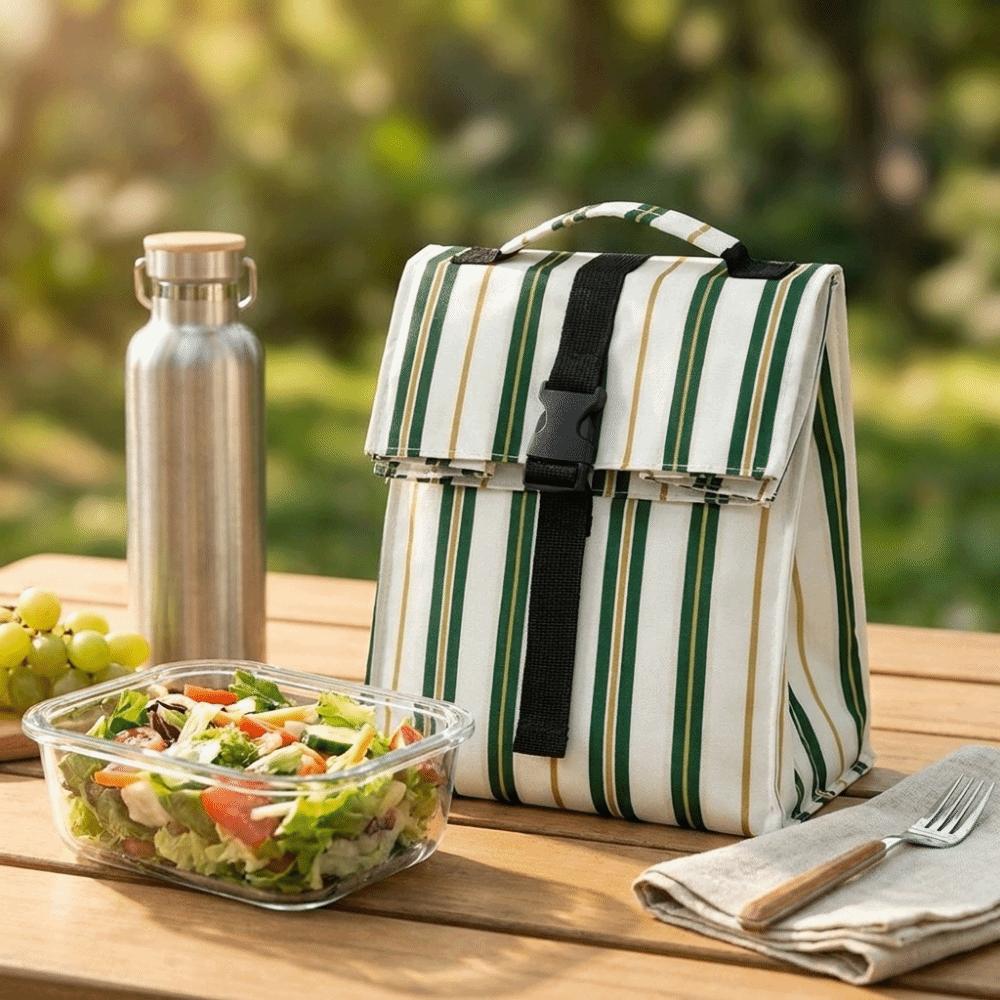 Leakproof Thermal Lunch Box Waterproof Thermal Cooler Bag Fashion Food Carrier Bag  Travel