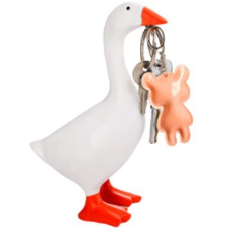 Duck Magnet, Resin Artwork, Decorative Items for Living Room, Study, Entranceway, Key Hanger, Ornament