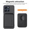 For Motorola Moto G86 5G Magnetic Case Detachable Card Holder Phone Back Cover