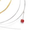 2Sets Brass Material Acoustic Guitar Strings Golden And Silver Guitar Strings  For Acoustic Guitar