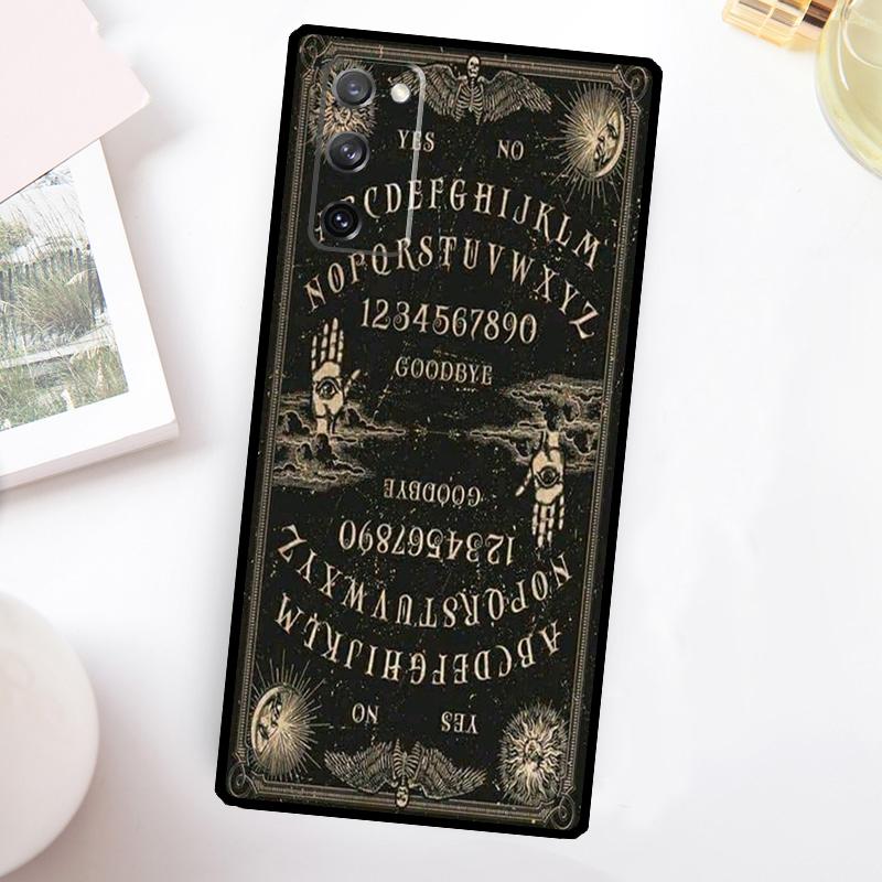 

Ouija Board Phone Case For Samsung Galaxy S23 S24 Ultra S22 S20 S21 FE Note 20 10 S8 S9 S10 Plus Cover Galaxy S24