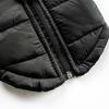 Winter Waterproof Dog Jacket Windproof Padded Pet Coat Warm Vest with Back Zipper D-rings for Small Medium Dogs Outdoor Strolls