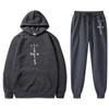 Hot-selling European and American Singer Travis Scott Casual Hooded Sweater Couple Suit