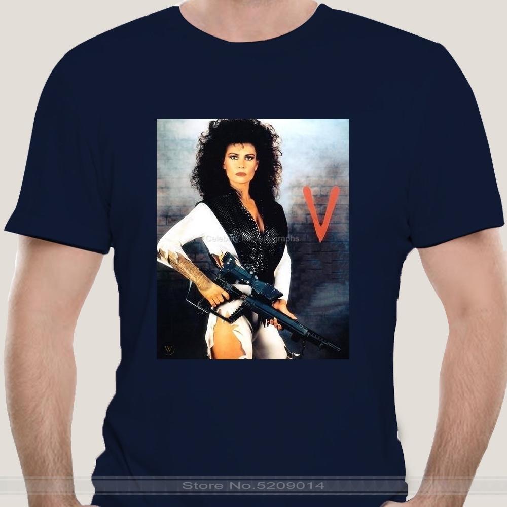 

Men T Shirt V TShirt vintage white visitors Diana tshirts male brand teeshirt men summer cotton t shirt S