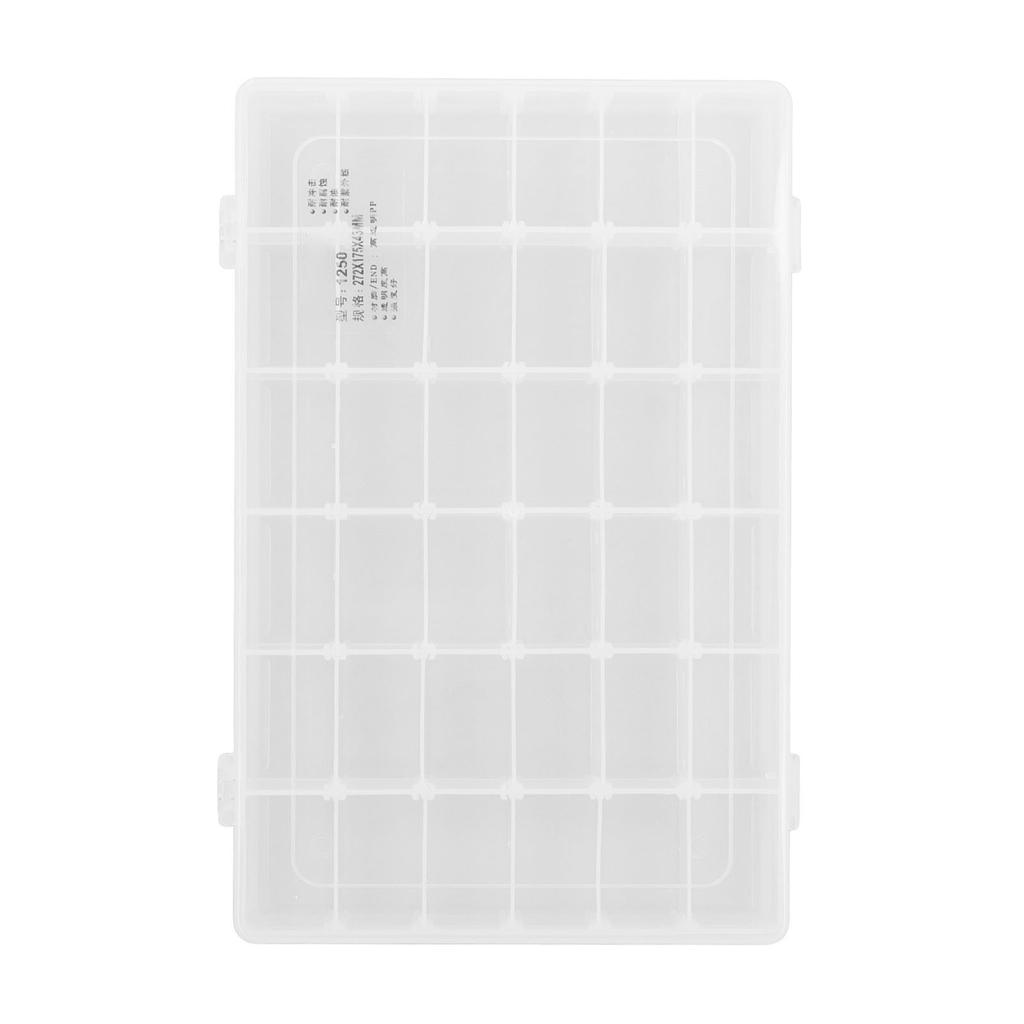 Parts Box 36 Grids Adjustable Dividers Transparent Multi Use Bead Storage Containers for Craft