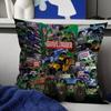 Cartoon Monster Jam Decorative Room Aesthetics Pillow Case Home Decor Bedroom Sofa Bed Couch Pillow Cover 45x45