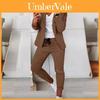 Blue Blazer Cardigan For Women With Belt Casual Office Wear Spring