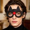 Durable Lightweight Festive Frames Halloween Pumpkin Glasses, Funny Eyewear for Kids Adults, Spooky Party Cute Ghost Eyeglass Photo Booth Props, Trick