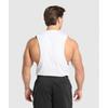 Gymshark Prime Drop Arm Tank White A2c5w Wb57