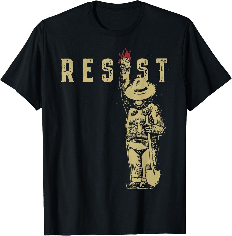 Protect Our National Parks Resist Retro Vintage Grizzly T-Shirt unisex T-Shirt Unisex T-Shirt M