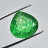 Natural Green Emerald Loose Gemstone Pear Cut 24.45 ct for Jewelry Making and Gem Collections
