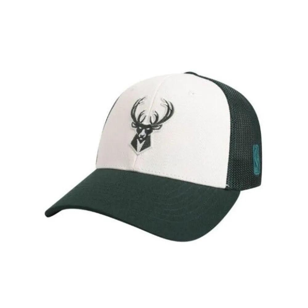 [NBA] M Cap KQC N255AP458P-GN MIL Authentic Team Trucker FREE