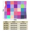 Palette Color Throw Blanket Soft Cozy Novelty Blankets For Living Room Picnic Flannel Bedspread Bed Cover