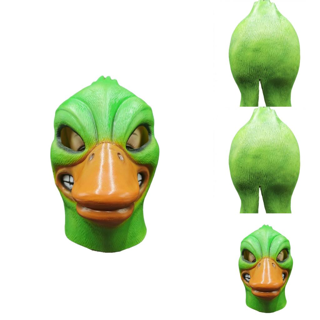 Wütende Ente Halloween Cosplay Latexmaske Mit Spaß Für Kinder Und Erwachsene