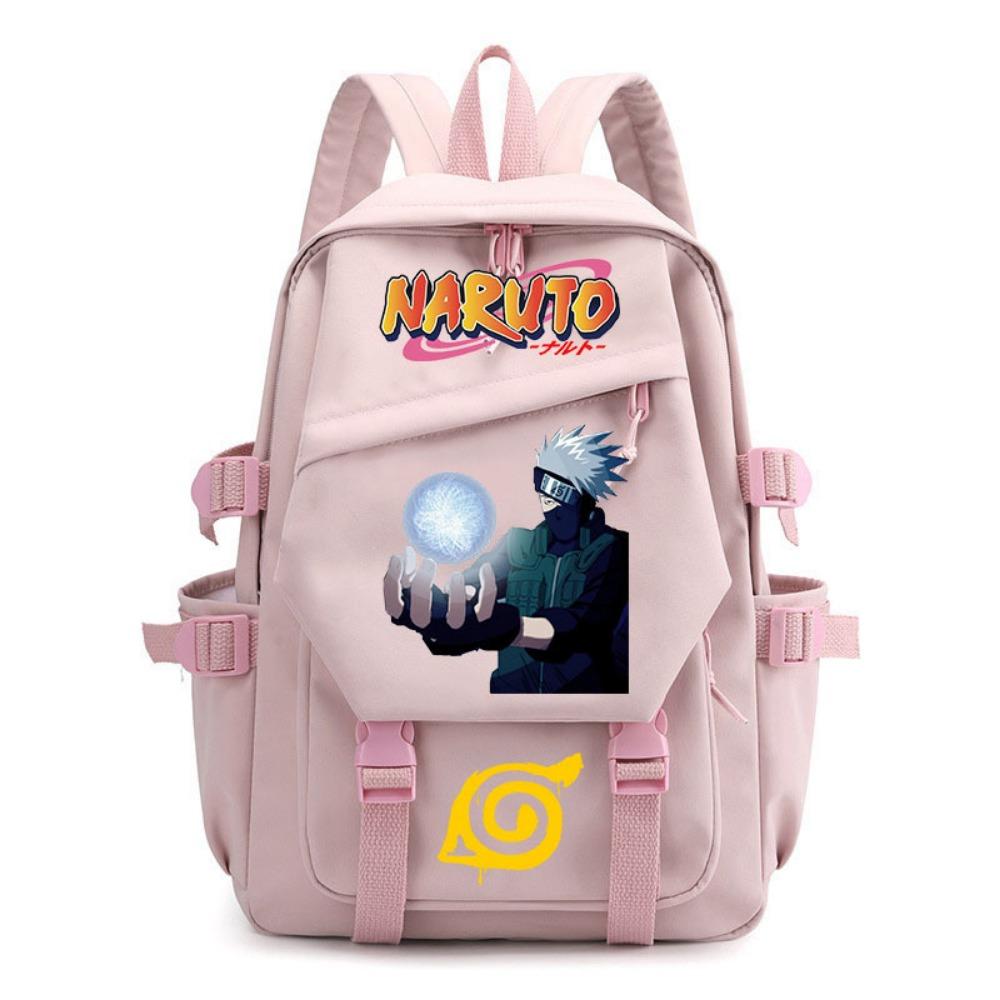 Anime Naruto Schoolbag Children's Backpack Elementary School Bag Boys and Girls Junior High School Students College Students Campus Backpack