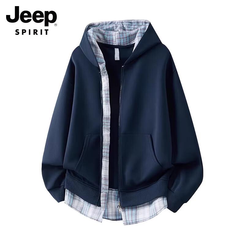 Унисекс худи JEEP SPIRIT с эффектом двусторонней одежды 3XL