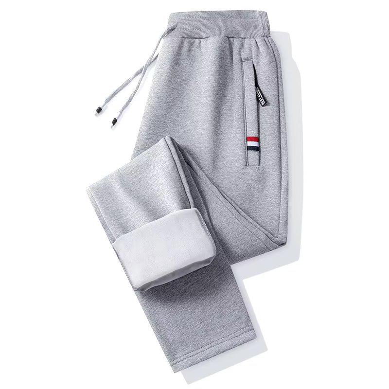 

Чоловічі плюшеві теплі слім світшоти - Осінньо-зимові повсякденні вільного крою M (85-100 jin)