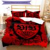 3pcs Custom Name VfB Stuttgart Bedding Set Duvet Cover Closure Includes 1 Duvet Cover & 2 Pillowcases for All Seasons Bedroom Decor