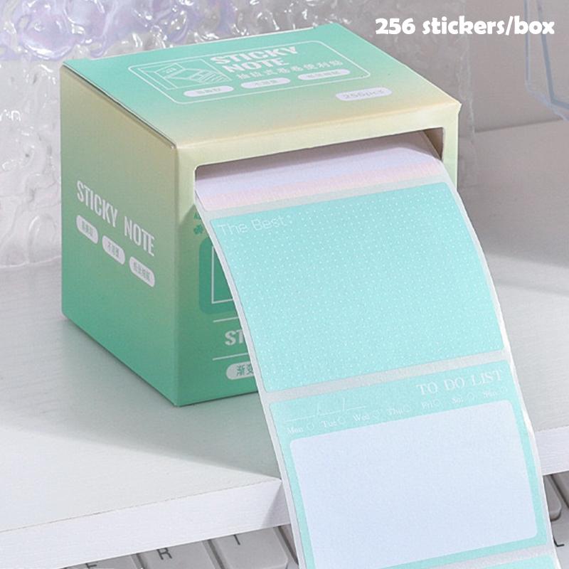 

Липкі етикетки, що багаторазово наклеюються без клею, Зручні наклейки, Прості милі канцелярські товари, Книга прозорих наклейок